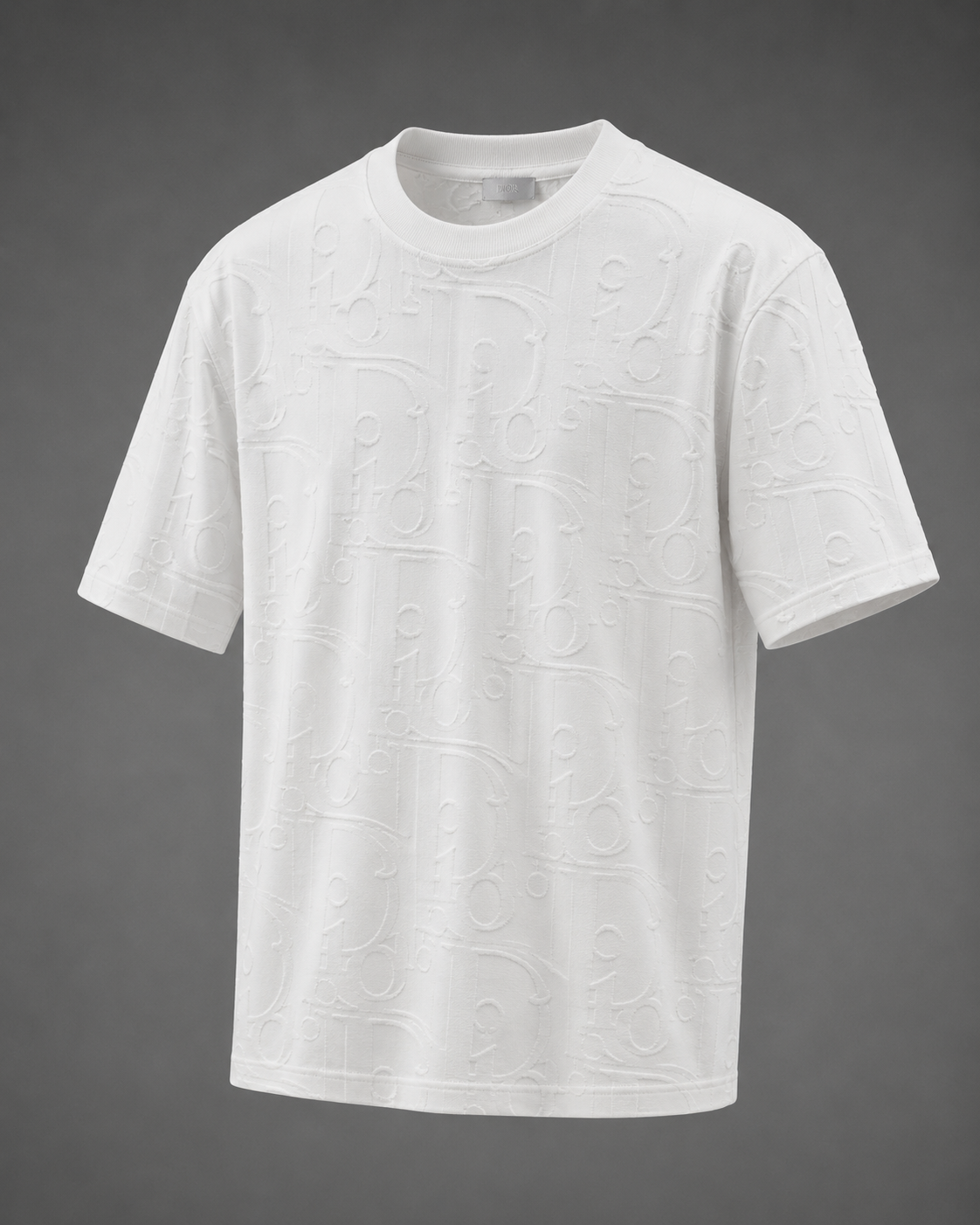 Tee-shirt CD mono blanc
