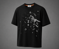Tee-shirt HRMS noir / blanc