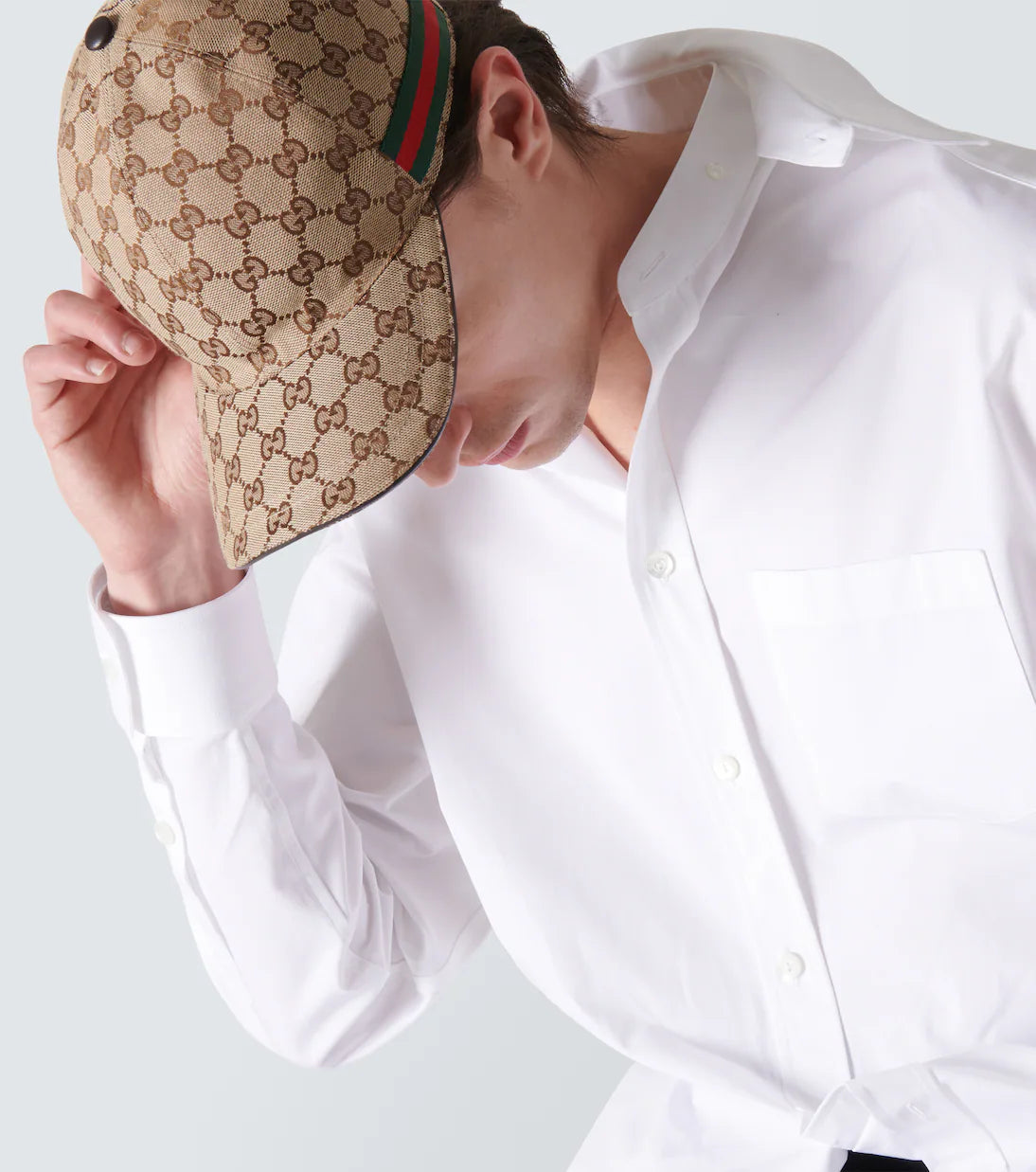 casquette de baseball en toile GG
