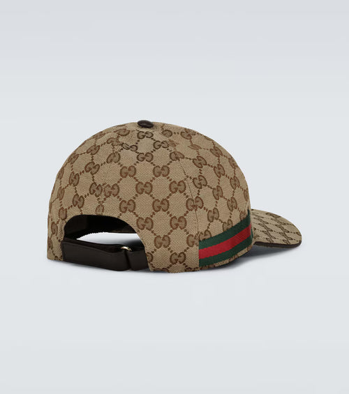 casquette de baseball en toile GG