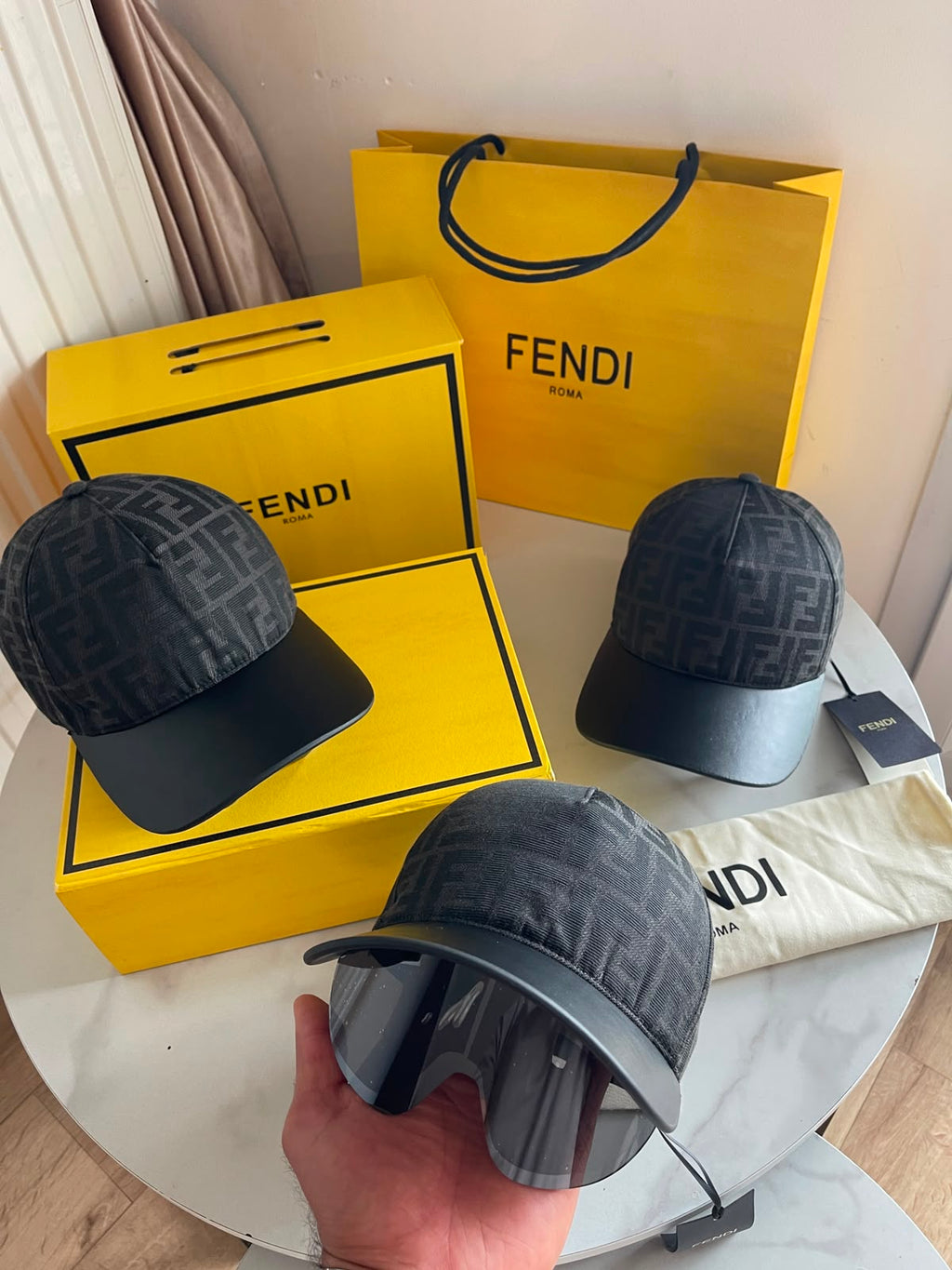Casquette FF avec visière intégrée