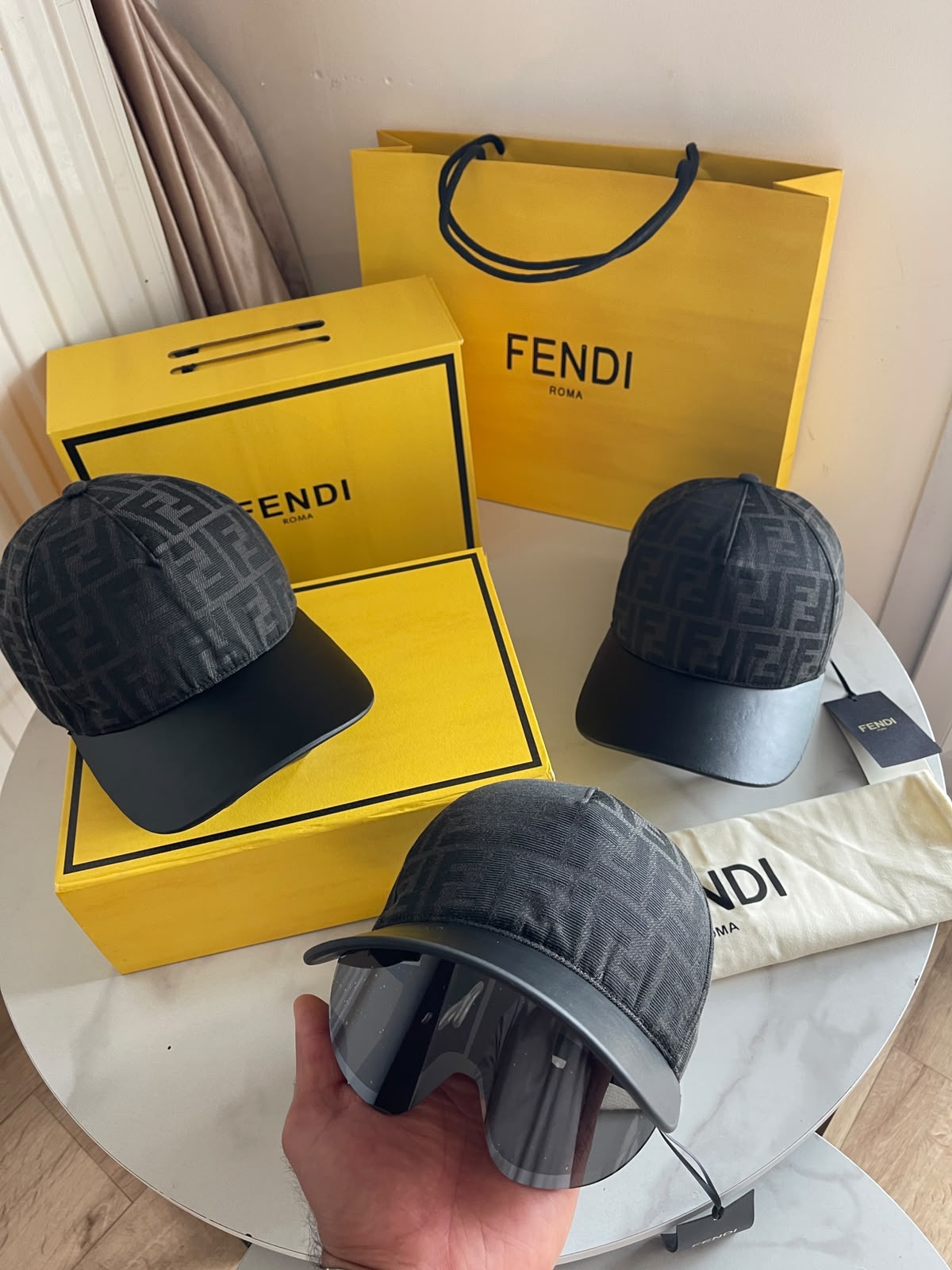 Casquette FF avec visière intégrée