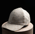 Casquette baseball GG Lamée Beige argent paillettes