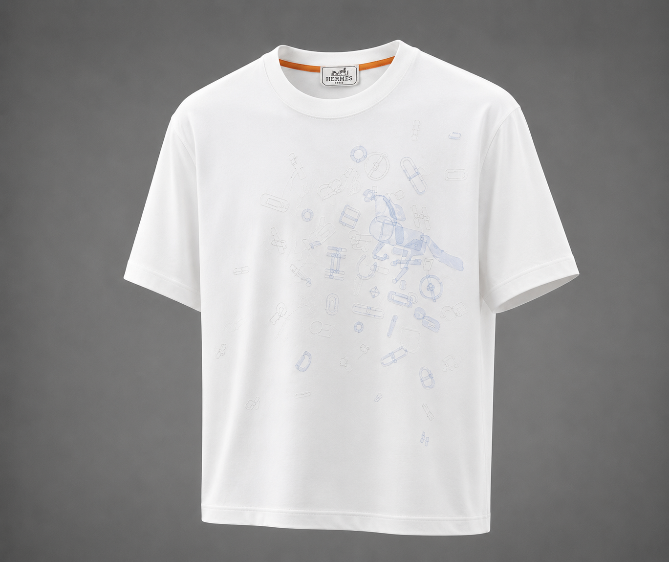 Tee-shirt HRMS noir / blanc