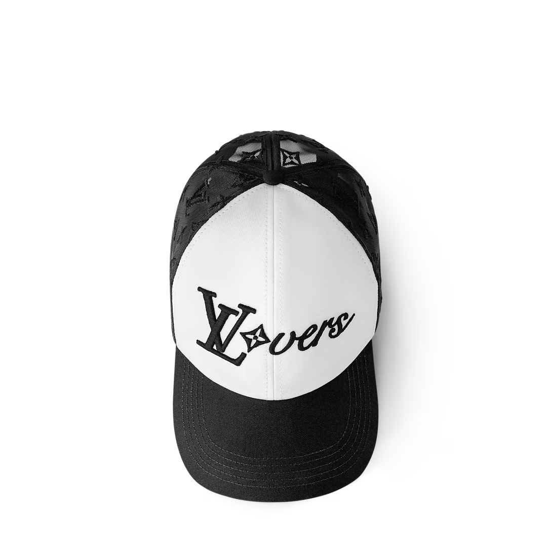 Casquette en mesh LV Vers