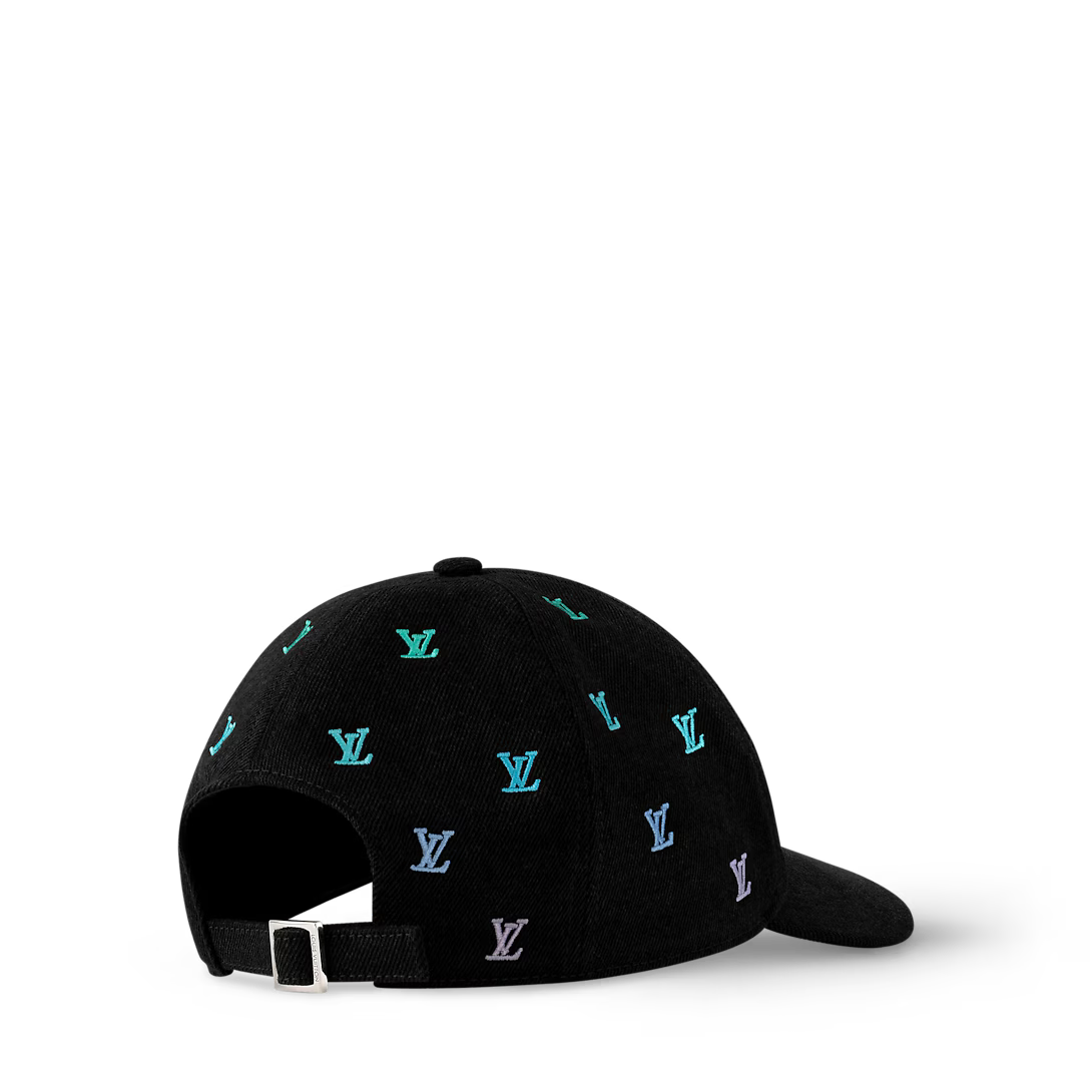 Casquette LV Blason Shading Denim