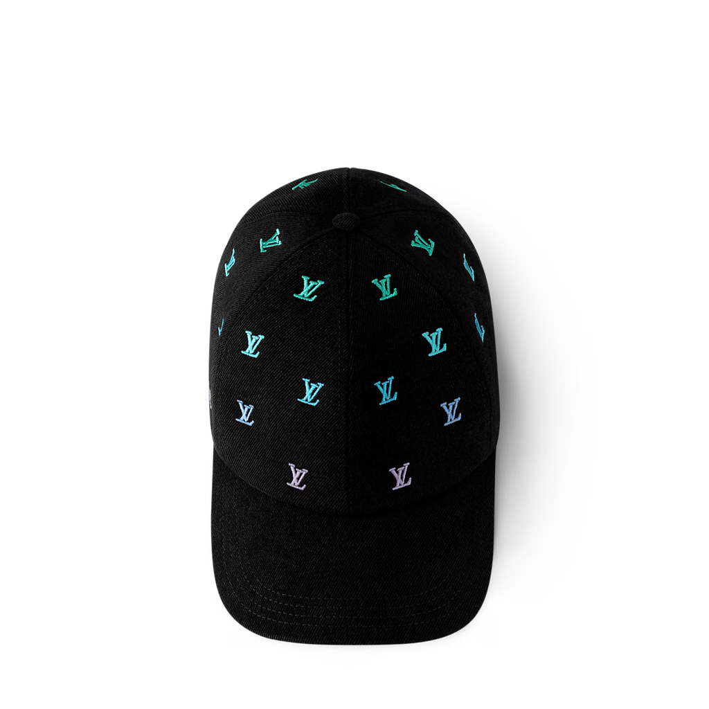 Casquette LV Blason Shading Denim