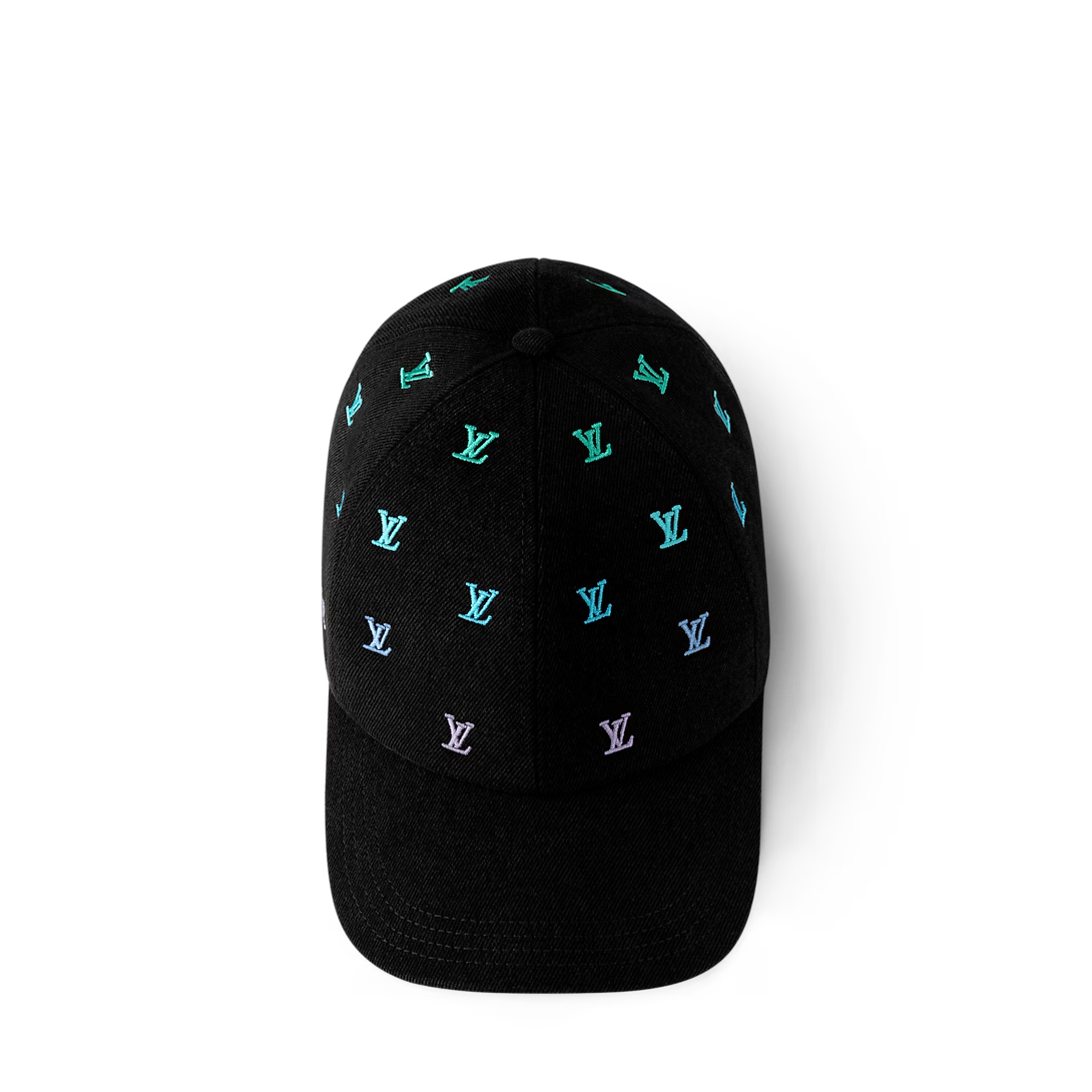 Casquette LV Blason Shading Denim