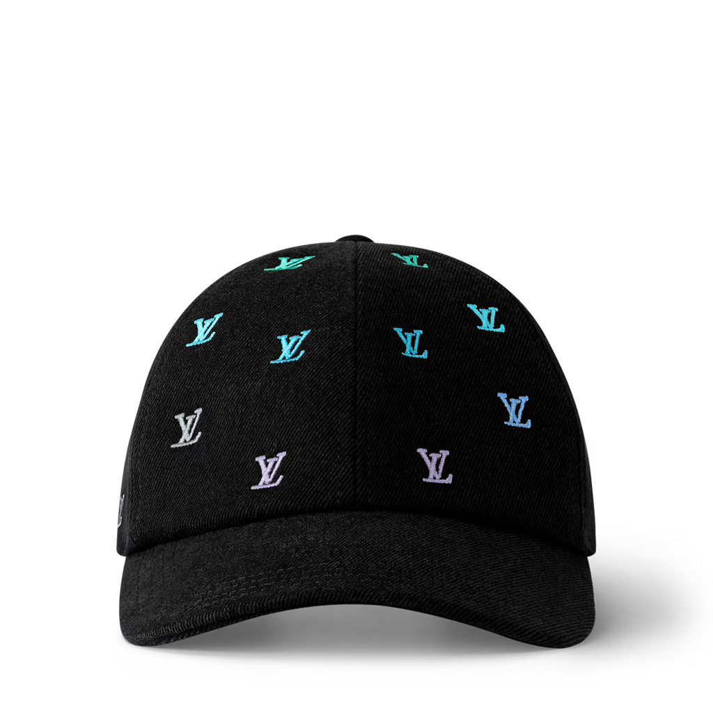 Casquette LV Blason Shading Denim