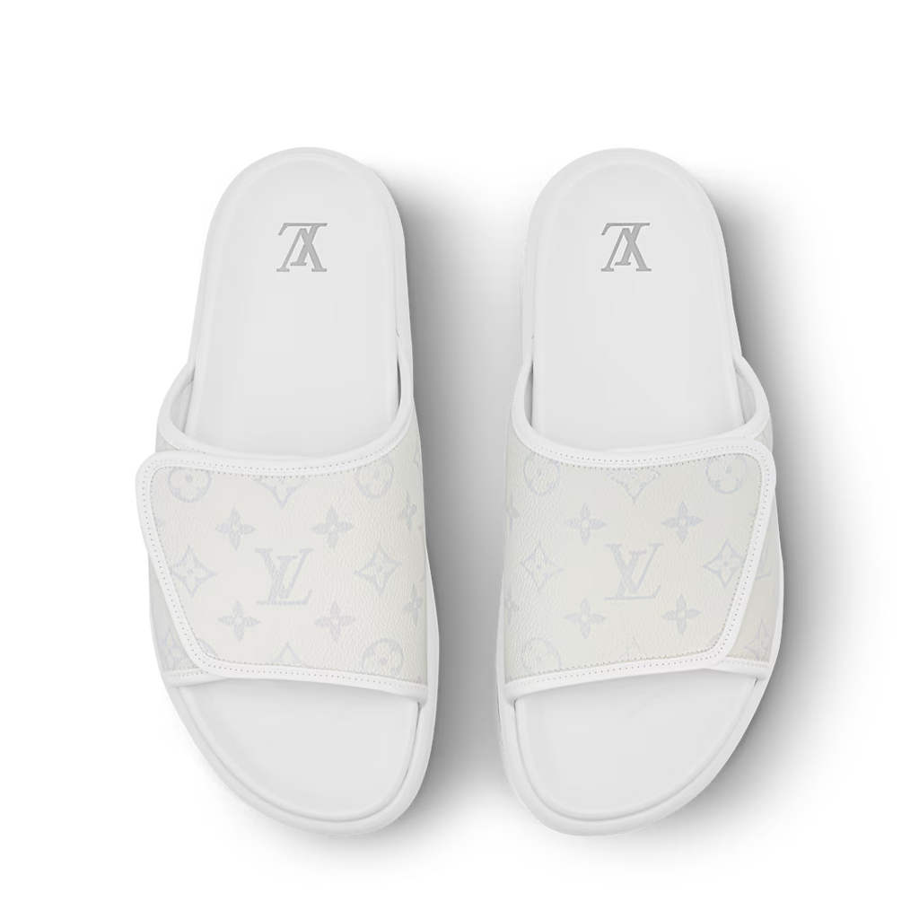 Sandales Lv Miami Noir / Blanc